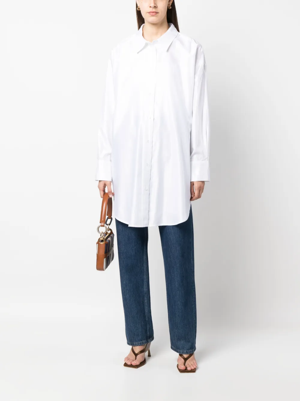 OMBRA MILANO oversized long-sleeve shirt | Shirts | Image 2