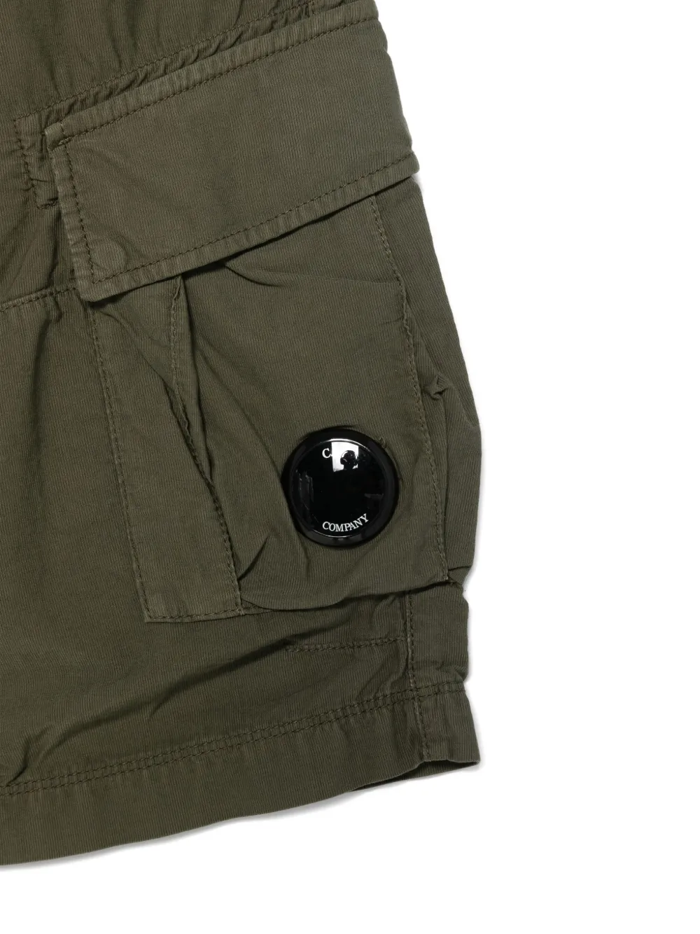 C.P. Company Ottoman cargo shorts Groen