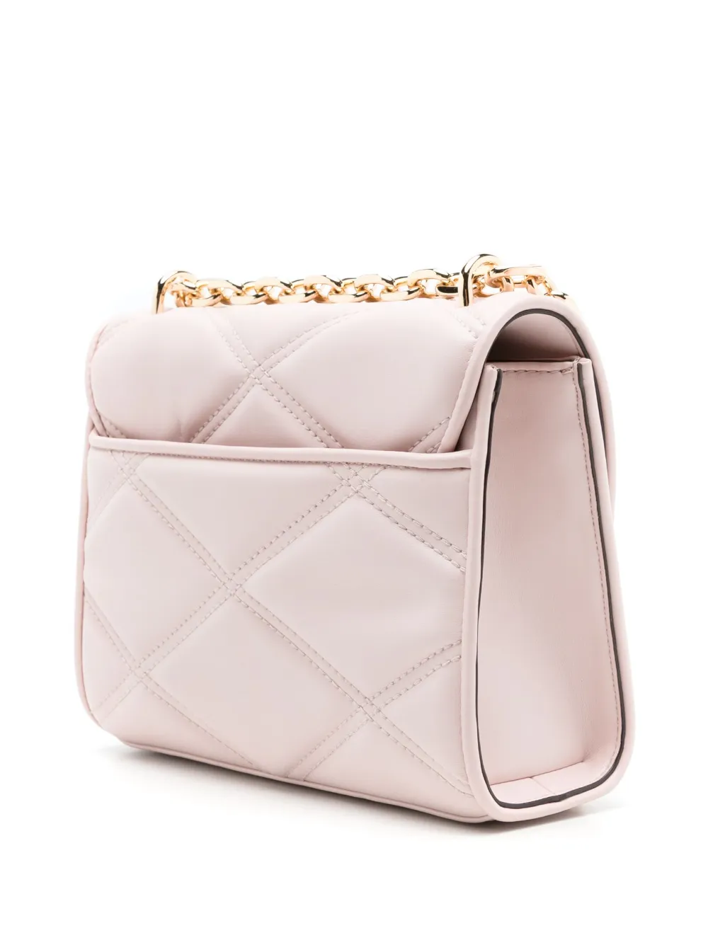 Michael Kors Gewatteerde schoudertas Beige