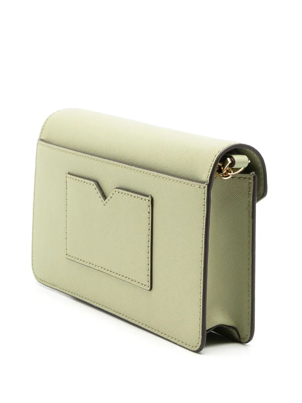 Michael Kors Jet Set leren crossbodytas Groen