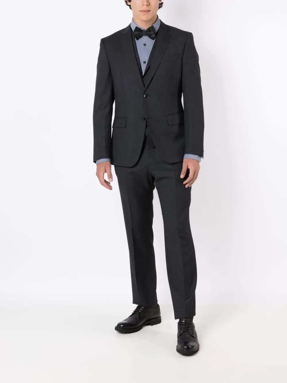 BOSS Camisa texturizada com mangas longas | Image 2