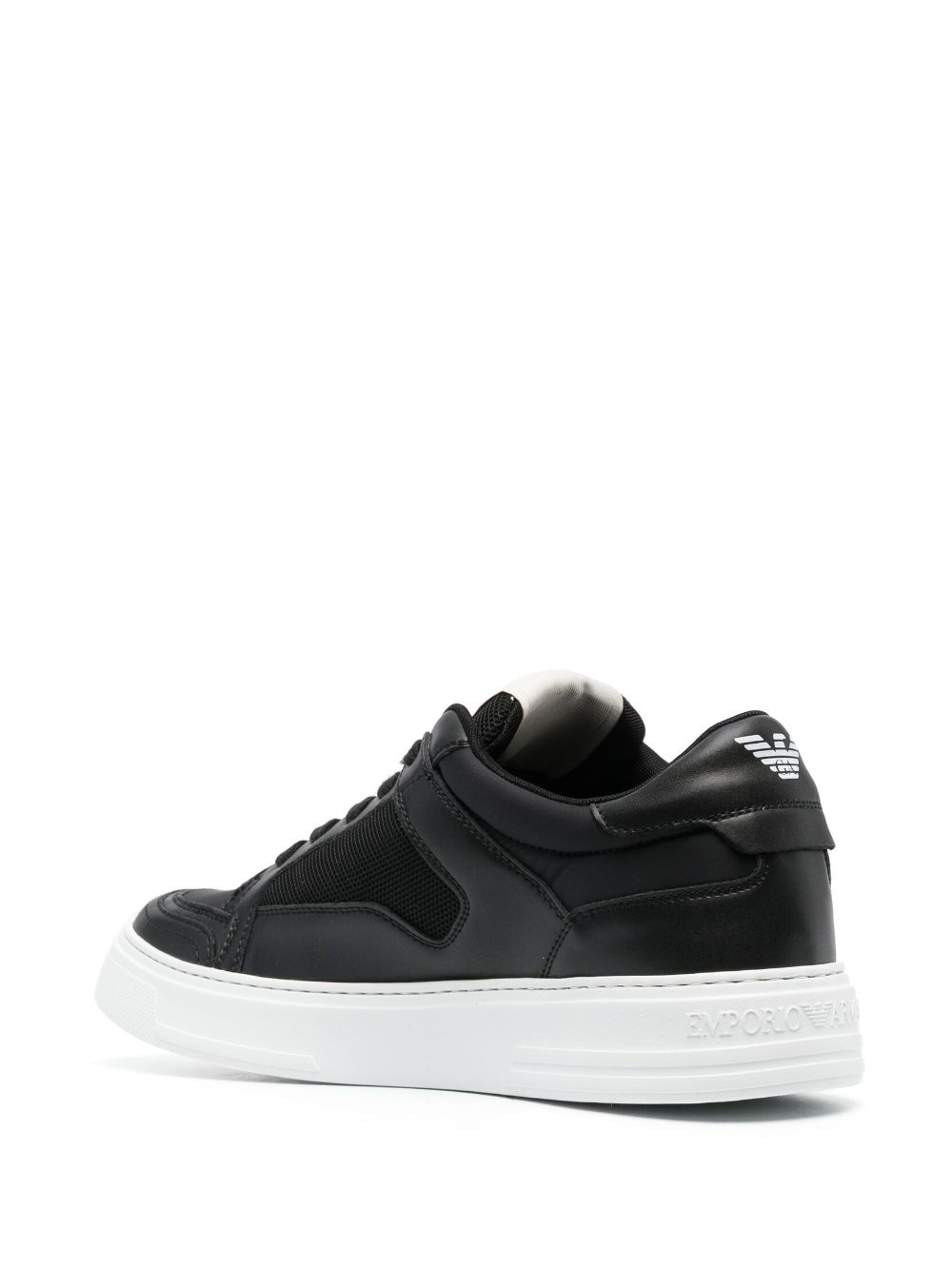 Emporio Armani logo-print lace-up sneakers Men