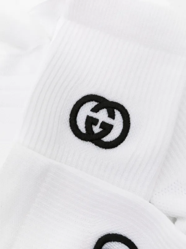 Interlocking g cotton socks hotsell