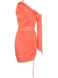 MANURI Baby Giuly 2.3 cut-out minidress - Orange