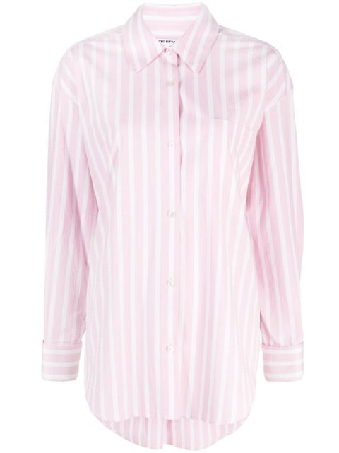 Cheap Alexander Wang striped cotton shirt Women