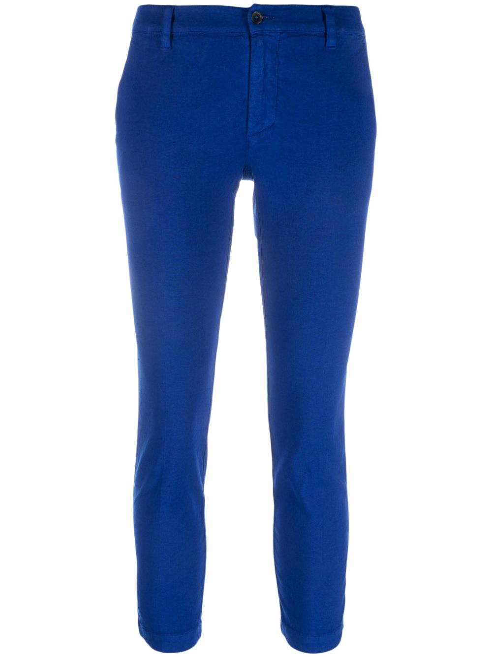 120% Lino Audrey slim-fit Cropped Trousers - Farfetch