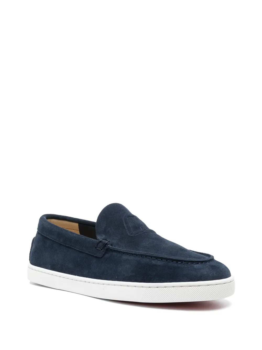 Christian Louboutin chaussures bateau Varsiboat en daim | Image 2