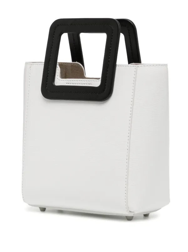 STAUD Mini Shirley colour block Tote Bag Farfetch
