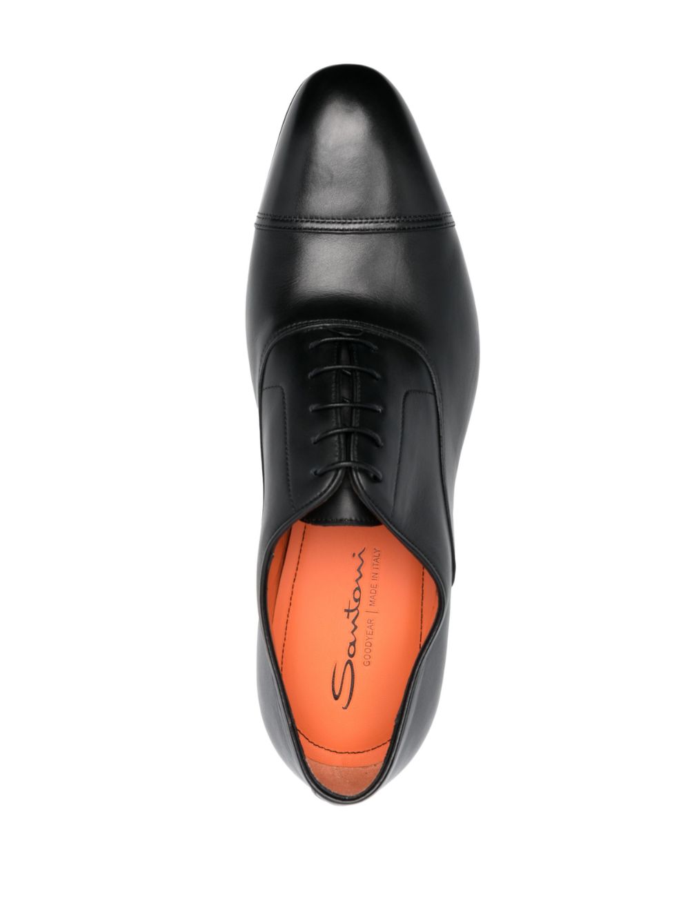 Santoni Lace Up Leather Oxford Shoes Farfetch 2689