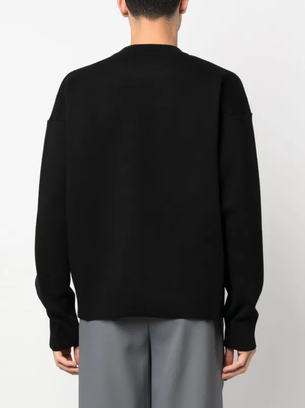 Off-White Body Stitch Jersey Sweatshirt | Black | FARFETCH JO