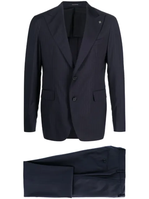Tagliatore single-breasted virgin-wool suit