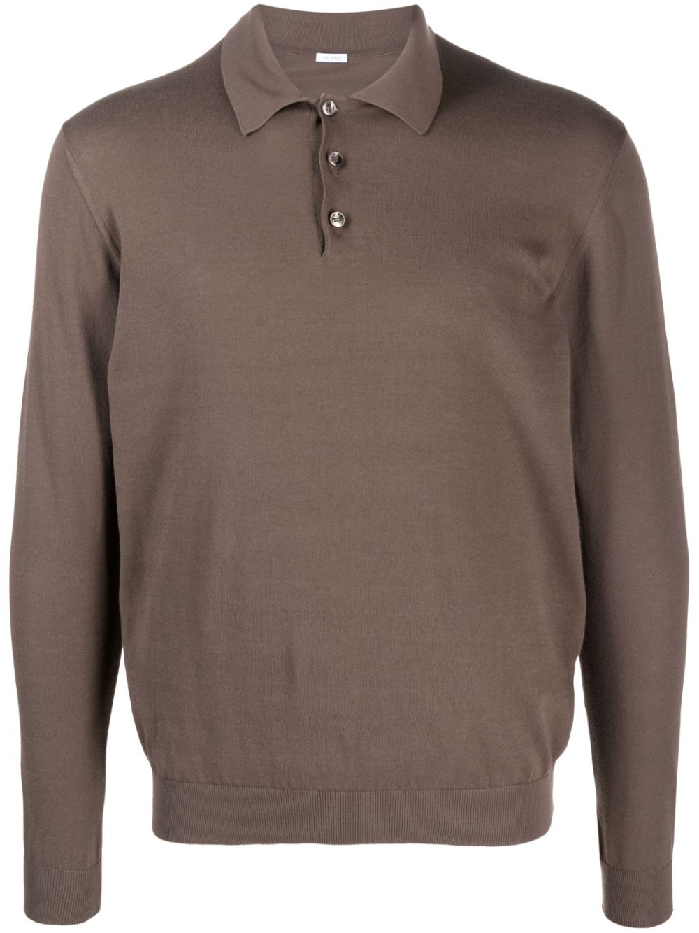 Malo long-sleeved Cotton Polo Shirt - Farfetch