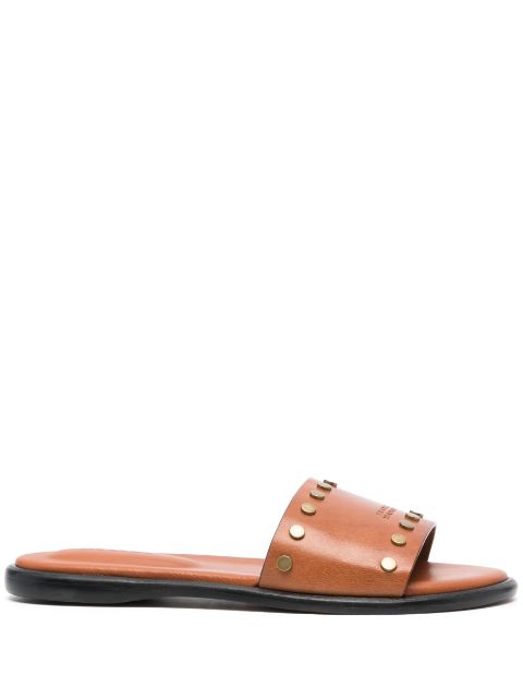 ISABEL MARANT Vikee leather sandals Women