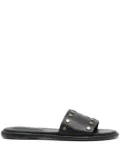 ISABEL MARANT Vikee stud-embellished slides - Black