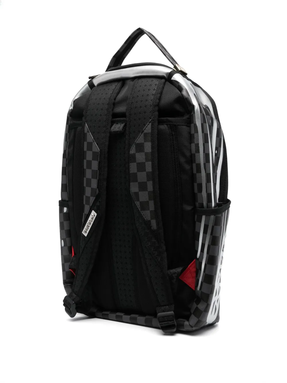 sprayground kid Sharkstacks rugzak met logoplakkaat - Zwart