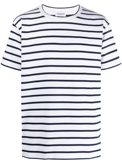 DONDUP striped crew-neck T-shirt 