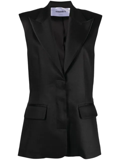 OMBRA MILANO シングルブレスト ベスト