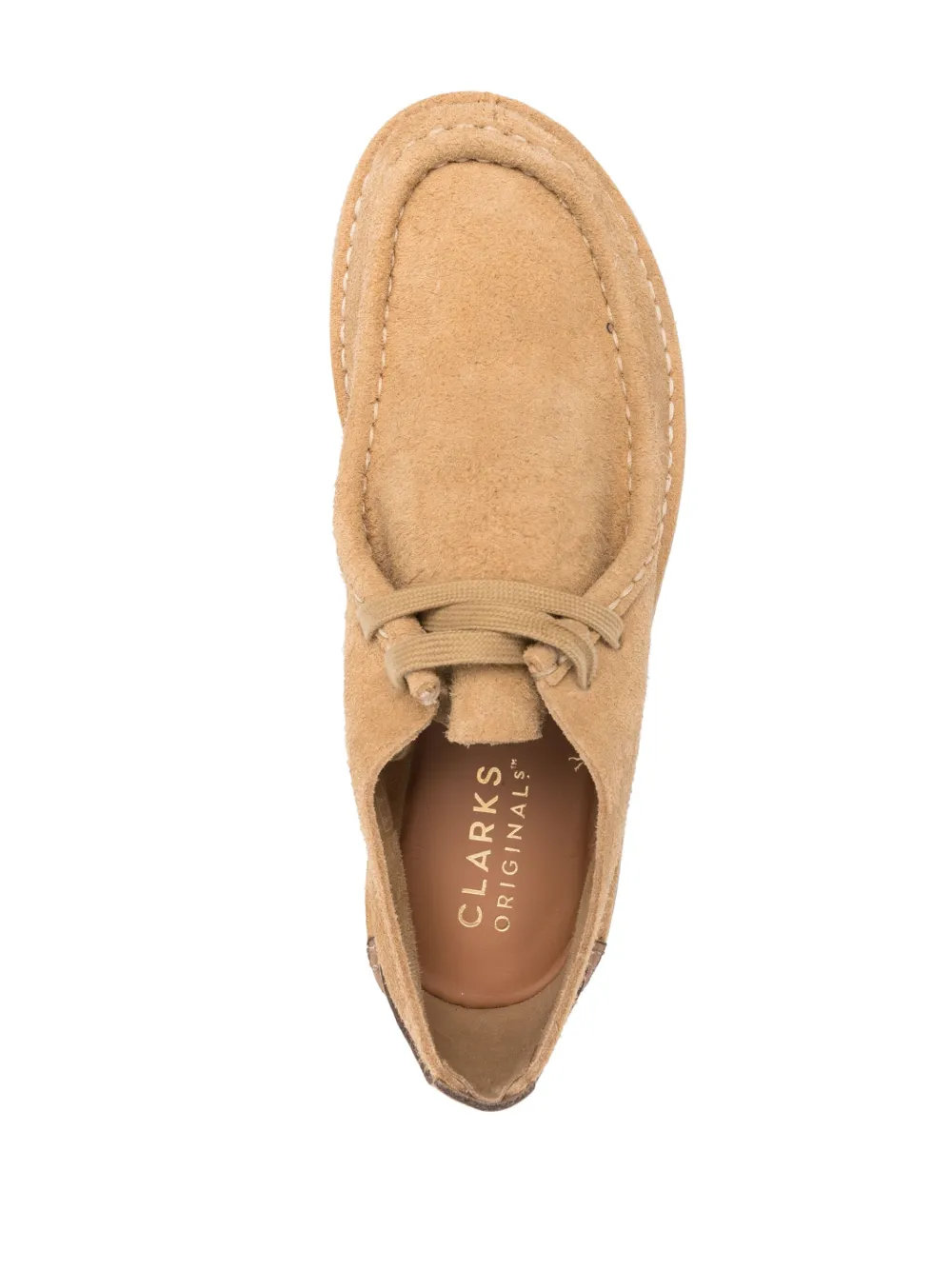 Clarks Originals Desert Nomad Suede Loafers In Neutrals