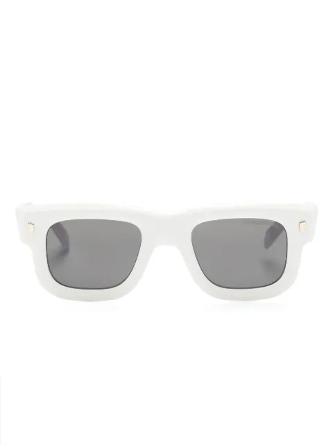 Cutler & Gross lentes de sol con armazón rectangular y micas oscuras