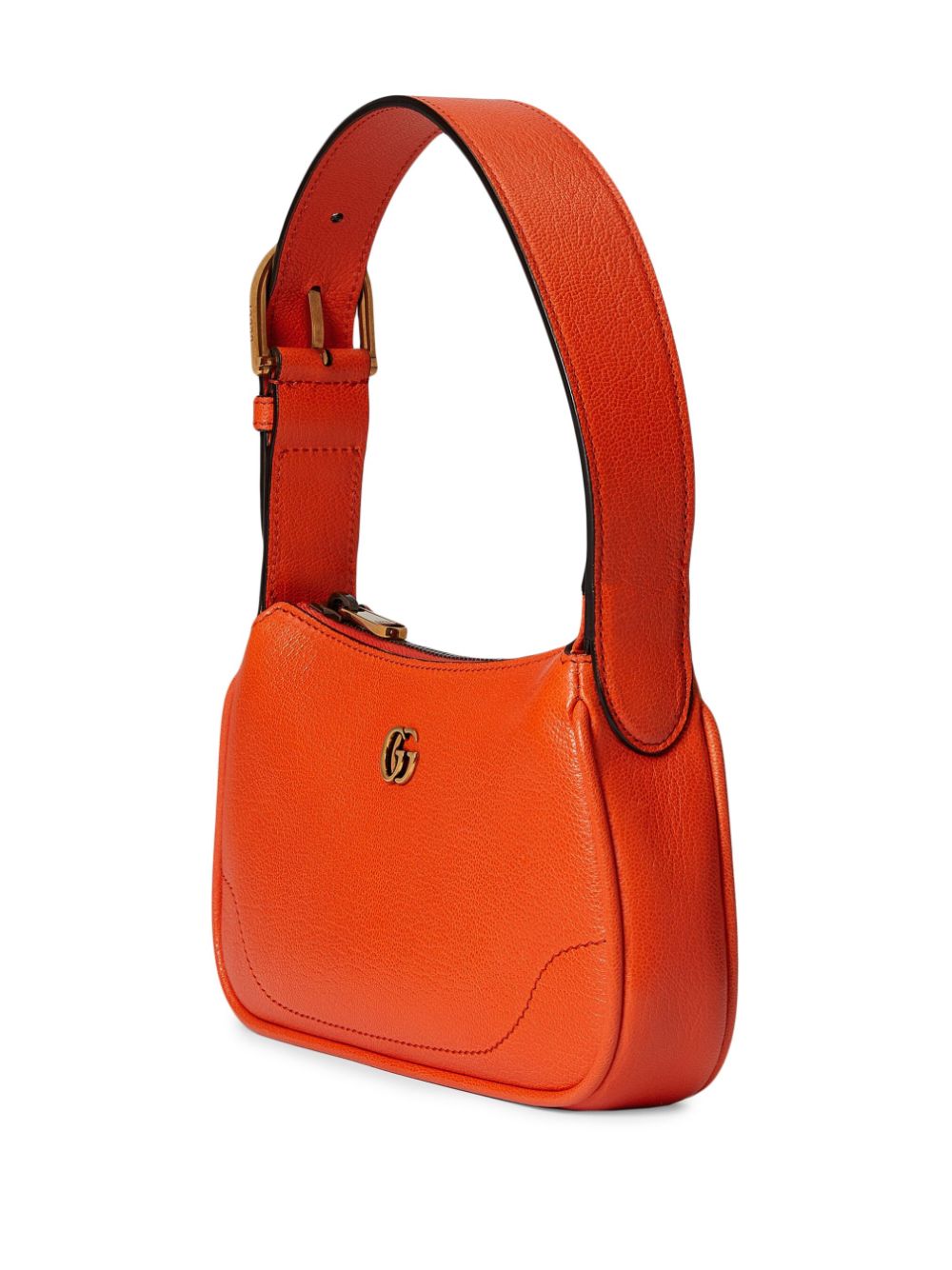 Shop Gucci Mini Aphrodite Shoulder Bag In 7519 오렌지