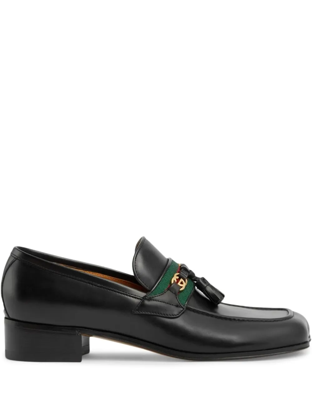 Gucci Web Interlocking G loafers | Black | Image 1