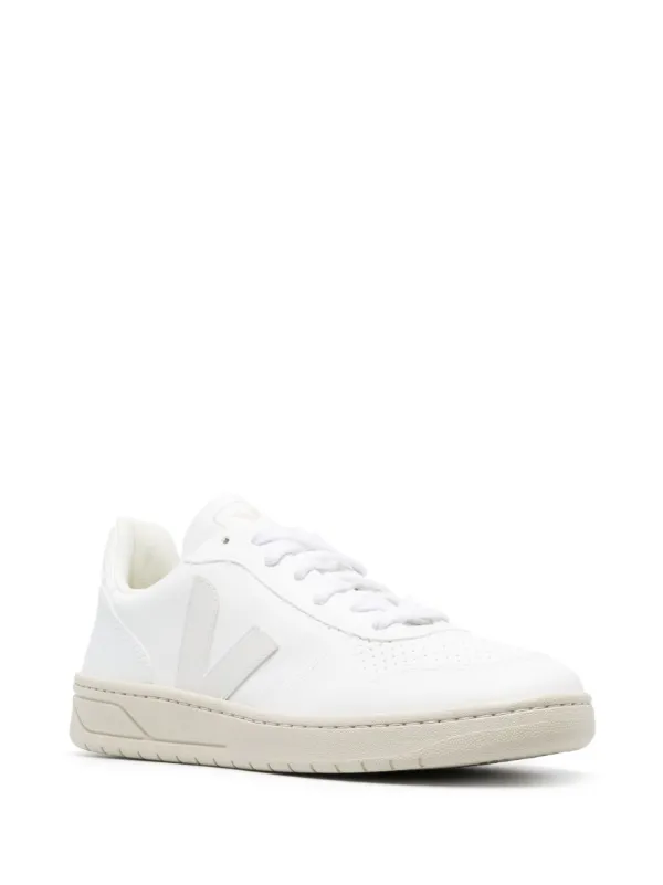 VEJA V-10 lace-up Sneakers White FARFETCH IN