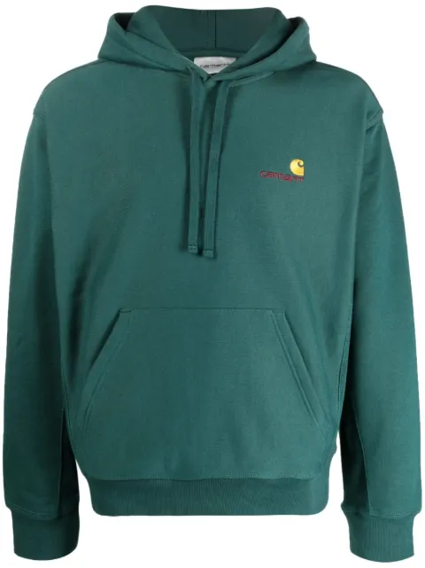 Carhartt WIP embroidered-logo cotton hoodie 