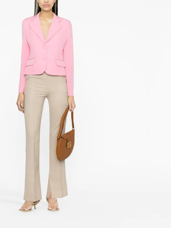 ERMAANNO SCERVINO ピンク テーラードジャケット 40 春