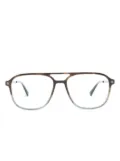 Mykita Gylfi pilot-frame glasses - Brown