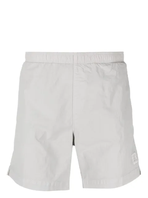 C.P. Company bermudas con pretina elástica y parche del logo 