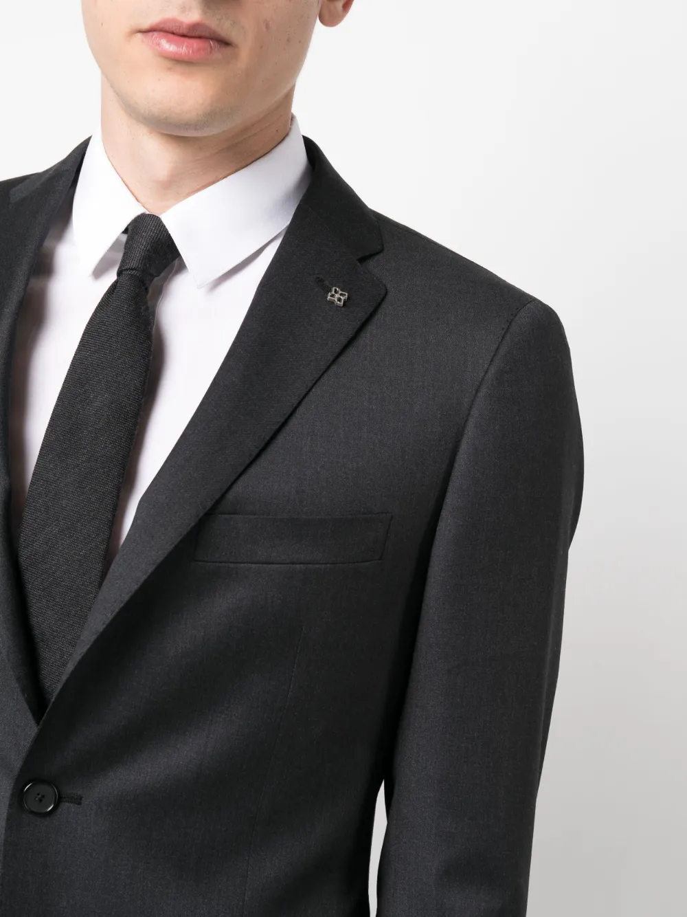 Tagliatore Single Breasted Suit In Grau