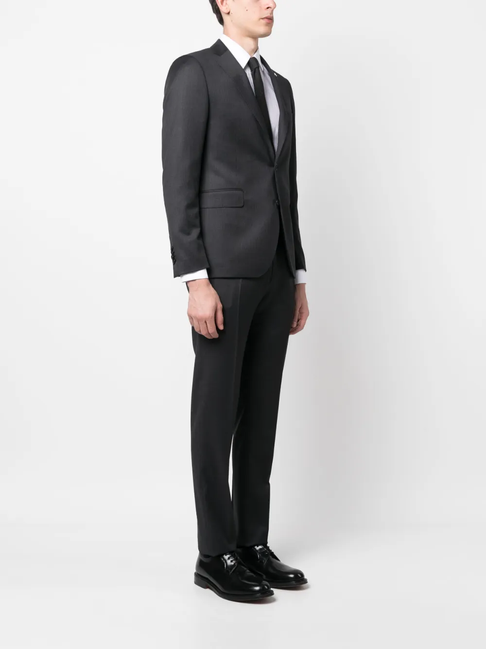 Tagliatore Single Breasted Suit In Grau