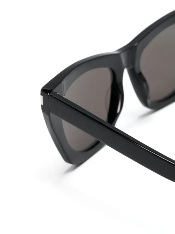 SAINT LAURENT ニューウェーブ 214 ケイト サングラス ブラック Saint Laurent Eyewear New Wave 214 Kate Sunglasses | Black