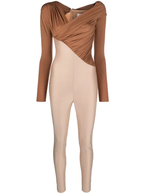 V:PM ATELIER Luna ruched jumpsuit