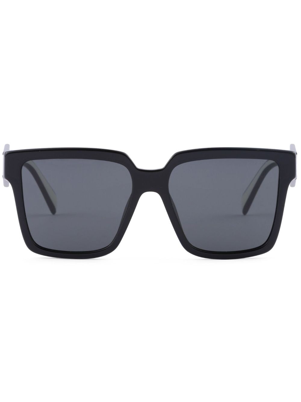 Prada Oversized Square-frame Sunglasses In Black