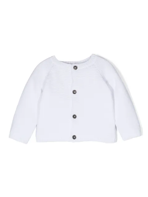 Douuod Kids knitted long-sleeved cardigan