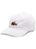 Lacoste logo-patch baseball cap - White