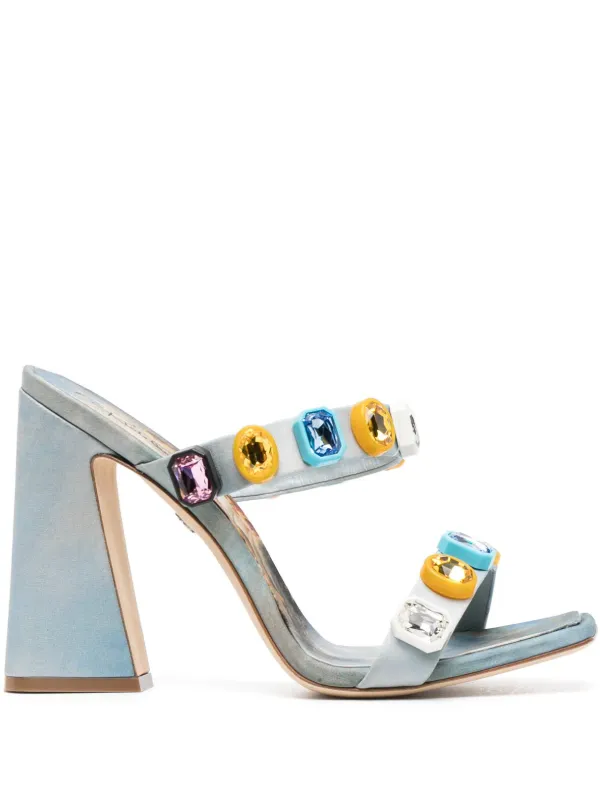 Gucci crystal embellished on sale sandals