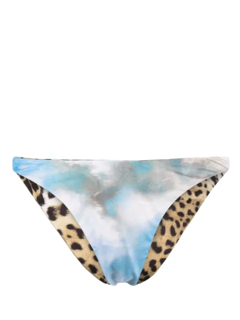 Roberto Cavalli reversible bikini bottoms