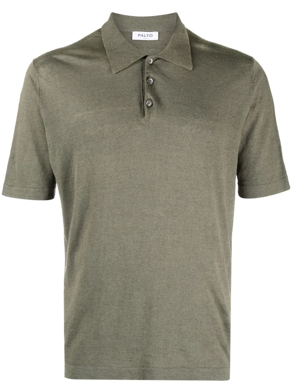 Paltò Piquã© Short-sleeve Polo Shirt In Green