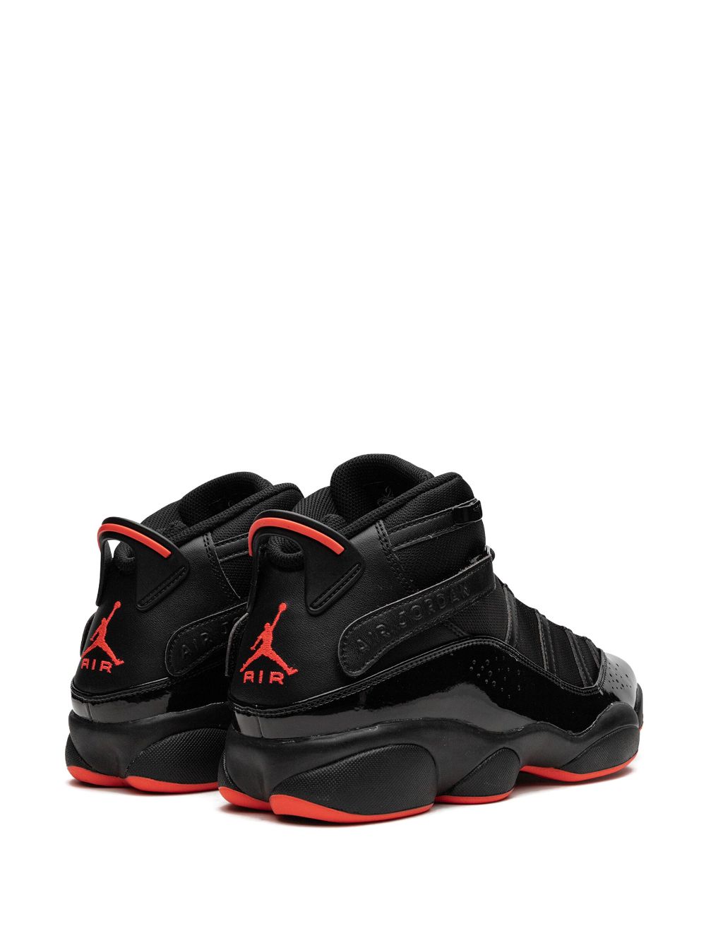 Shop Jordan 6 Rings "black Infrared" Sneakers
