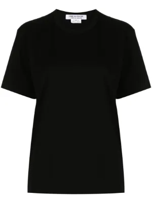 Comme Des Garçons Comme Des Garçons Textured Puff Sleeve T-shirt
