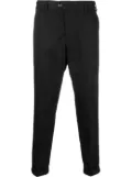 PT Torino cropped tapered trousers - Black