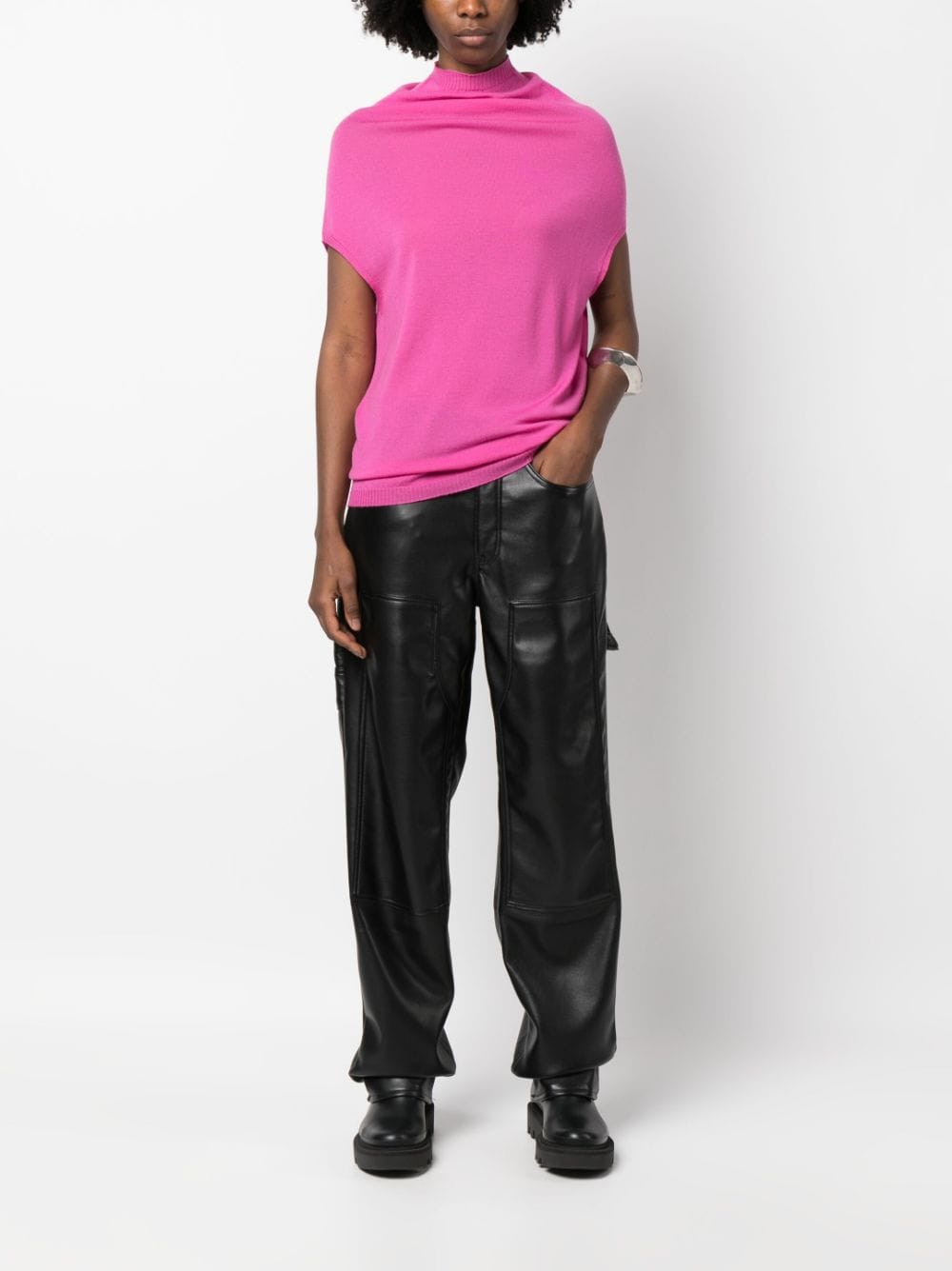 Rick Owens Wollen top - Roze