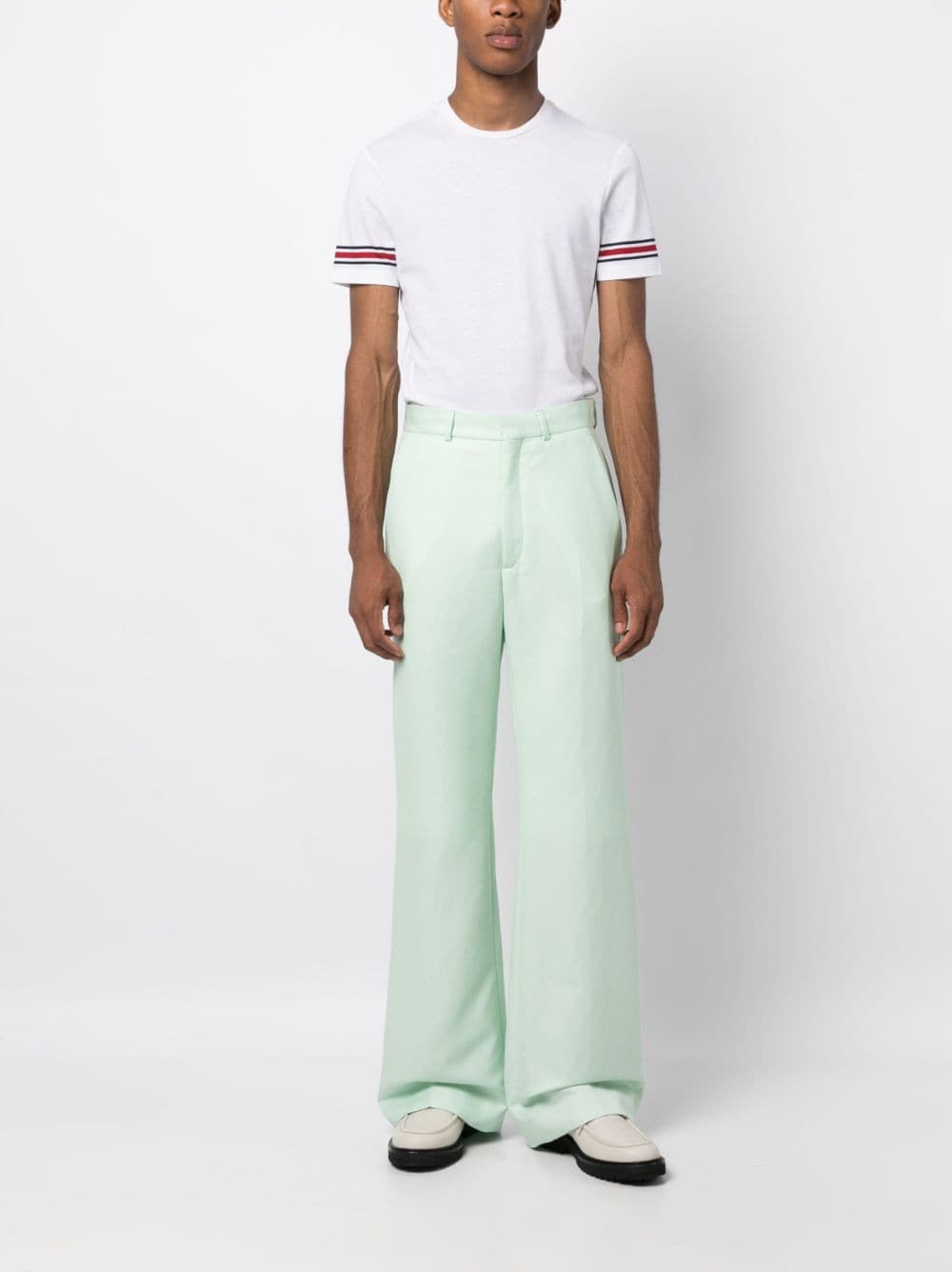 Gucci Poloshirt met gestreept detail - Wit