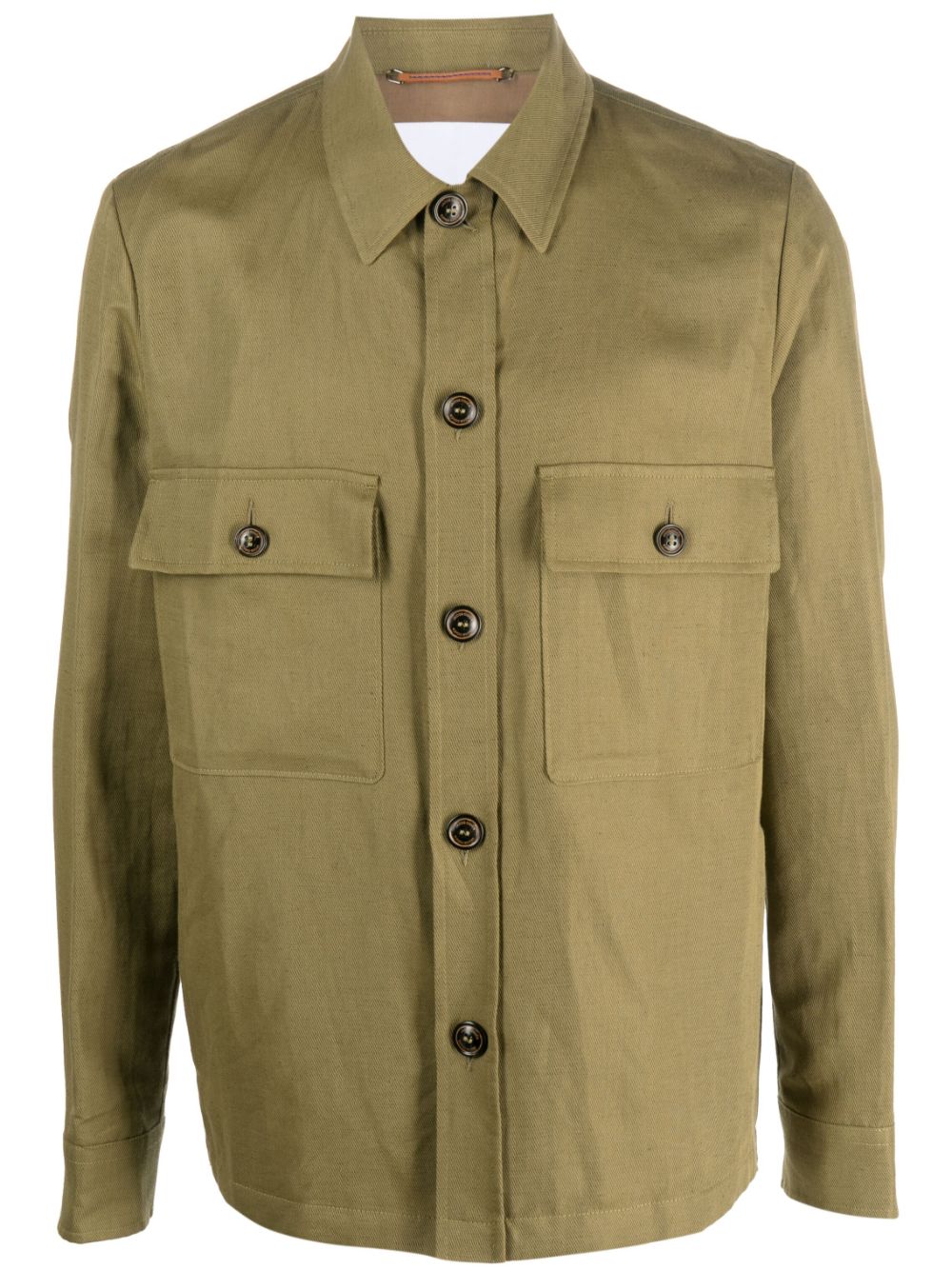 Jacob Cohen Button-up Shirt Jacket In Grün