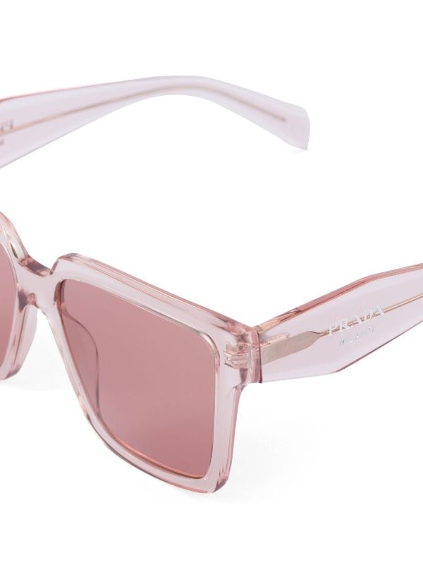 Louis Vuitton Pink Square Oversized Sunglasses