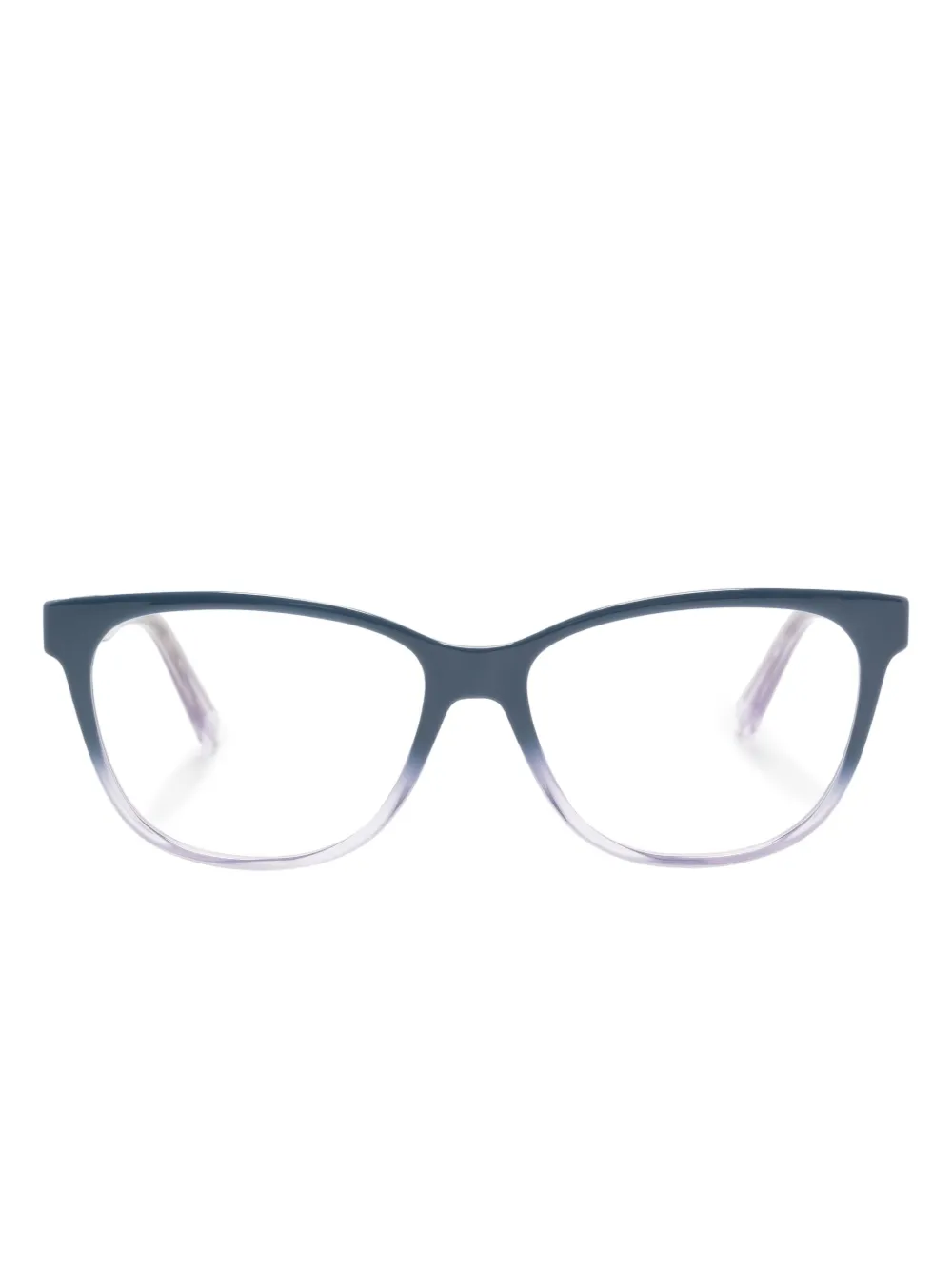 Love Moschino logoprint roundframe Glasses Farfetch