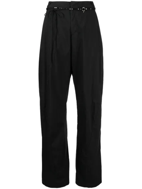 Hyein Seo Wide-Leg-Hose mit Gürtel
