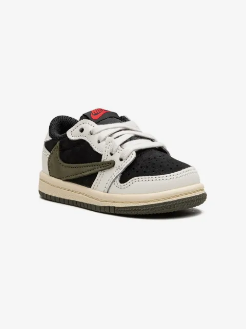 Jordan Kids Air Jordan 1 Low "Travis Scott - Olive" sneakers